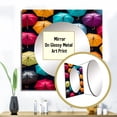 thumbnail image 3 of Designart "Umbrella Canopy in the Sky III" Sky Square Mirror Wall Decor Traditional - Large Multicolor Square Bathroom Mirror - Square Printed Wall Mirror Art, 3 of 5