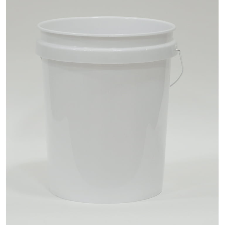United Solutions 5 Gallon Round Utility Bucket, Comfort Handle