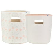 Sealy Baby Soft Storage - Coral and Blossoms (2 Pack) Pink