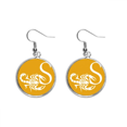 thumbnail image 1 of Scorpion Natural Insect Letter Ear Dangle Silver Drop Earring Jewelry Woman, 1 of 3