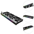 thumbnail image 3 of WASHWEPE ARGB Gaming Graphic Card Cooler with Triple Fan for Strong Heat Dissipation and Elegant Lighting Black ABS, 3 of 8