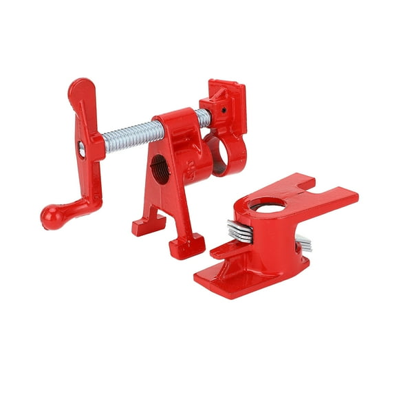 Pipe Clamp, Lightweight and Portable 4PCS Wood Gluing Pipe Clamp  for Woodworking