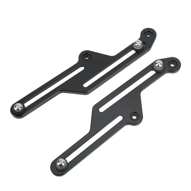 Regulador de parabrisas de motocicleta, par de parabrisas ajustable para motocicleta Ajustador de parabrisas de motocicleta Soporte de parabrisas ajustable para motocicleta Rendimiento de alta gama