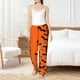 thumbnail image 4 of Balery Halloween Bats Pantalones de pijama para mujer, pijamas ultraligeros, pantalones de estar por casa-Large, 4 of 6