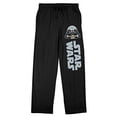thumbnail image 6 of The Mandalorian Mando and Grogu Men's Black Graphic Sleep Pants-XL, 6 of 7