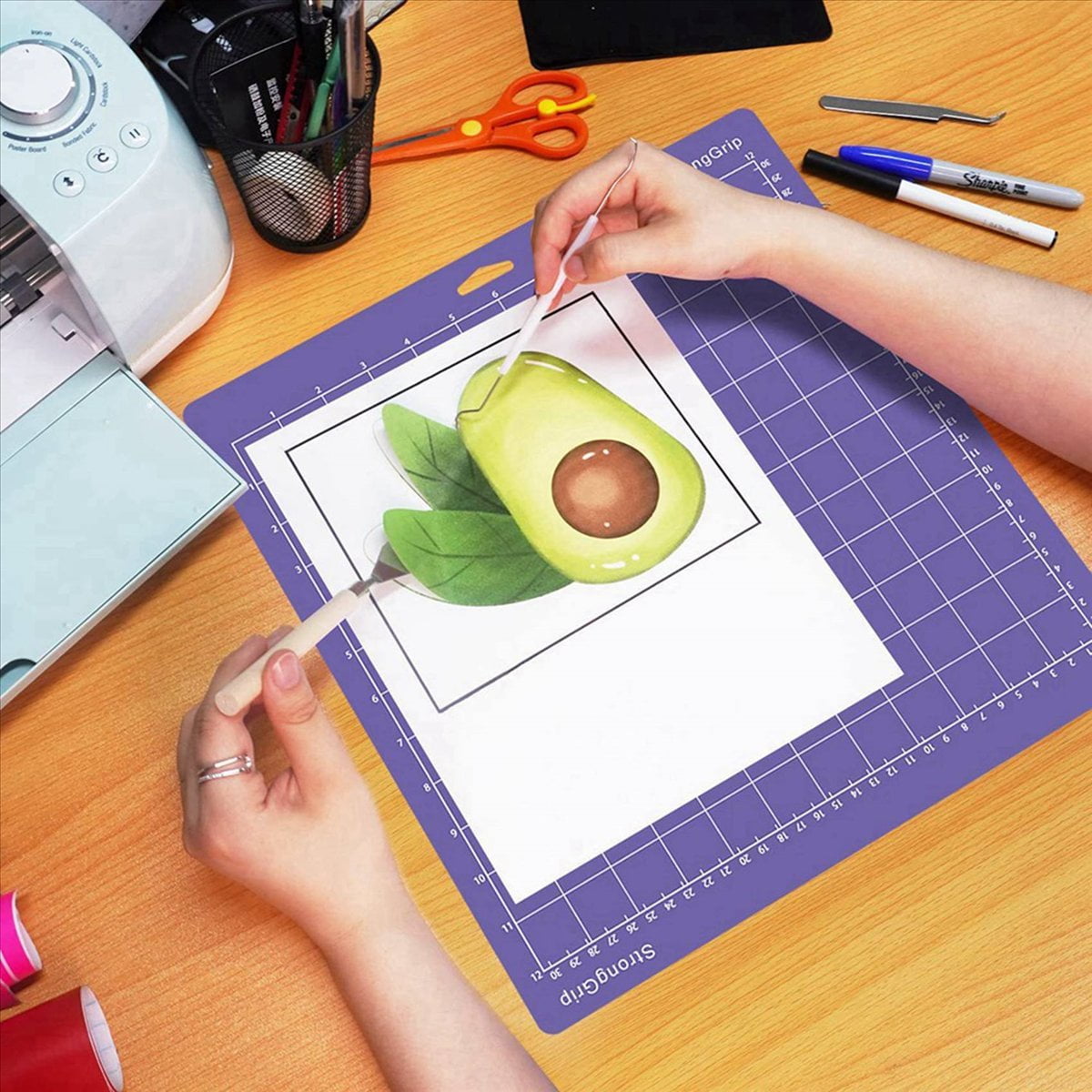 10Pack Cutting Mats for 3/Maker/Explore 3/Air 2/Air/One(12X12 Inch) Quilting Cricket Mats Accessories
