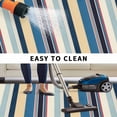 thumbnail image 5 of Blue Yellow Red Striped Outdoor Rug for Patio/Deck/Porch, Non-Slip Large Area Rug 4 x 6 Ft, Modern Stripes Art Farmhouse Indoor Outdoor Rugs Washable Area Rugs, Reversible Camping Rug Carpet Runner, 5 of 8