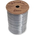 thumbnail image 3 of Pearlized Raffia Ribbon Roll 100 Yards for Kraft Packaging and Decoration (Silver), 3 of 4