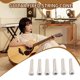 thumbnail image 5 of Pines de Puente Hueso Guitarra con Punto Abanlone 5,3 Mm para Reemplazo Piezas AcúStica, 5 of 5