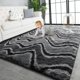 thumbnail image 1 of Alfombra TWINNIS de 152x244 cm, felpa supersuave y antideslizante, color gris oscuro, 1 of 9