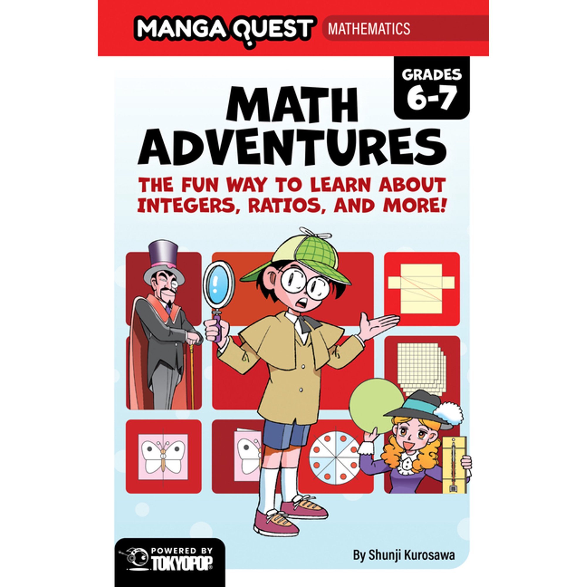 Manga Quest Manga Quest Mathematics: Math Adventures with Integers Ratios and More! (Paperback)