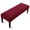 Burgundy, variant on Stretch Dining Bench Cover, Anti-Dust Removable Bench Slipcover Washable Seat Cushion Protector for Bedroom, Kitchen, Hotel, Banquet