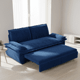 thumbnail image 3 of Homy Casa 3-in-1 Convertible Sofa Bed, Queen Size Sleeper Sofa for Living Room, Apartment, 3 of 11