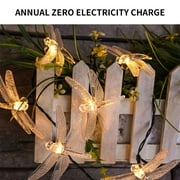 PPgejGEK LED Solar Lights String Outdoor Garden Lights String Christmas Small Color Lights Tax Free Weekend