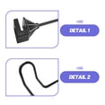 thumbnail image 3 of SKISUNO Multi Functional Car Headrest Hooks Strong Metal Coat Hanger for Back Seat Organization, 3 of 8