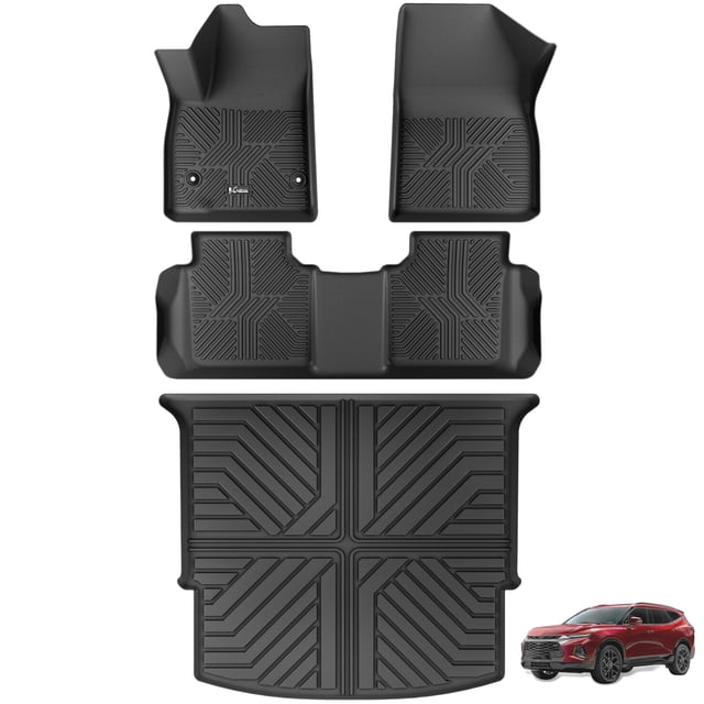 Alfombrillas KARPAL para Chevrolet Chevy Blazer 2019-2025 de caucho termoplástico