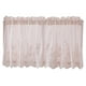 thumbnail image 5 of Cortinas de encaje transparente Zulema 130x41cm con varilla, 5 of 8