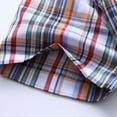 thumbnail image 5 of Rrunsv Golf Shirts for Men Men's Short Sleeve Shirt Cotton Button Down Regular Fit Dress Shirts Orange,XXXXXXL, 5 of 5
