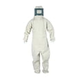 thumbnail image 3 of DOLITY Sand Blasting Suit Elastic Cuff Work Overalls for Work Sandblasting Spraying Beige, 3 of 9