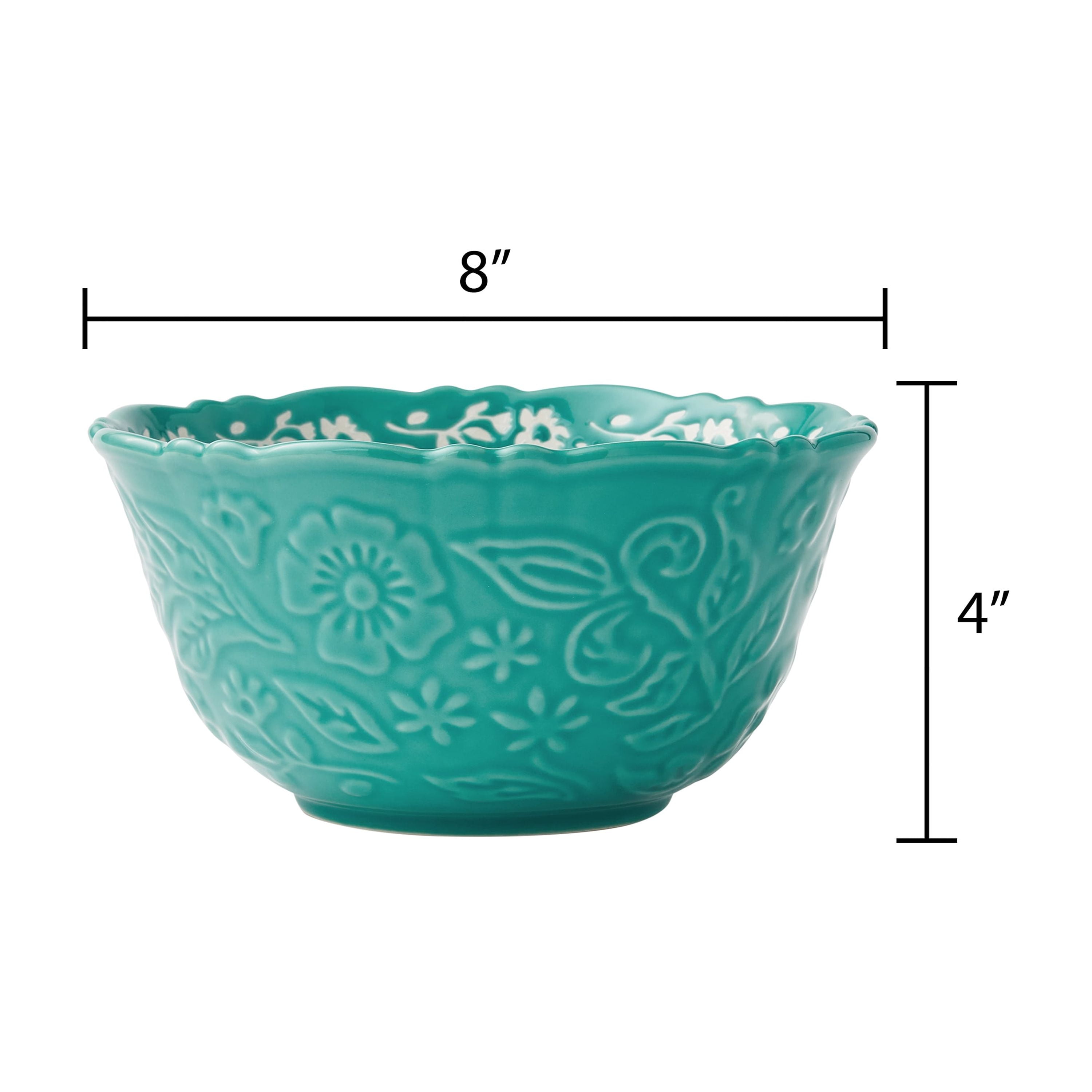 The Pioneer Woman 3pc Embossed Stoneware Serve Bowl Set