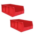 thumbnail image 1 of Contenedores para poner cosas DrawerWitty 15Pzas 30x50x20cm Ancho x Fondo x Alto 40Kg Rojo Polietileno Gaveta 14. VentDepot MXDWY-016, 1 of 2