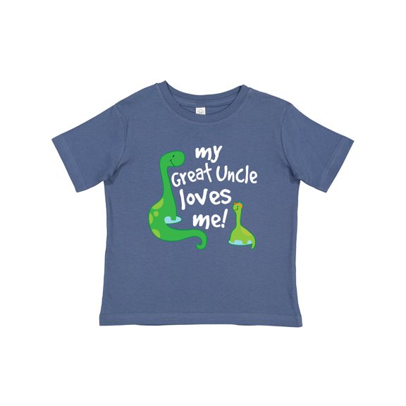 Inktastic My Great Uncle Loves Me Dinosaur Boys Baby T-Shirt