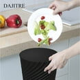 thumbnail image 4 of 1.8 Gallon Small Trash Can Wastebasket Recycling Bin Slim Profile for Compact Spaces Bathroom, Office, Bedroom, Kitchen (1.8 Gallon, Black), 4 of 5