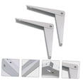 thumbnail image 4 of OULII 2Set Rustic Vintage Style Shelf Brackets for Kitchen Shelf and Bathroom Shelf Bracket Shelving Inch, 4 of 8