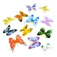 thumbnail image 2 of HILABEE 12 Pack Realistic Plastic Miniature Butterfly Sandbox Toys for Kids Learning, 2 of 6
