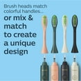 thumbnail image 6 of Philips One By Sonicare 2pk Brush Heads, Black BH1022/06, 6 of 9