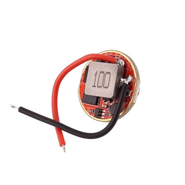 Módulo de Placa Controladora XHP70 6V LED 5A Placa Controladora de Corriente Constante 22 mm Voltaje de Entrada 6-12,6 V Accesorios para Linterna