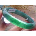 thumbnail image 4 of Icy Green Natural A JADE Jadeite Bangle Bracelet 59 mm 677350 TN, 4 of 13