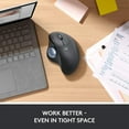 thumbnail image 5 of Logitech ERGO M575 Wireless Trackball Mouse - Easy Thumb Control, Precise and Smooth Tracking, for Windows, 5 of 5