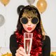 thumbnail image 4 of KAKOWELY 2 piezas de gafas de feliz año nuevo, elegantes gafas de fiesta de año nuevo, accesorios para fiesta de año nuevo, 4 of 5