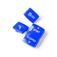 thumbnail image 4 of DYNWAVECA Anti Skid Sport Off P Button Replaces Auto Accessory Professional ESP Switch for for 2S 4 F34(GT) F22 , Blue, 4 of 6