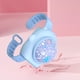 thumbnail image 4 of Mini ventilador portátil con cómoda correa para la muñeca Ventilador portátil es Reloj Ventilador para caminatas Escalada Azul Baoblaze relojes de fans, 4 of 4