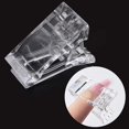 thumbnail image 3 of 5Pcs Ongles Conseils Clips Rapide Construction Clips Doigt Extension UV LED Constructeur Ongles Gel Assistant Manucure Outil Ongles Cristal Ensemble Clip Cristal Extension Colle Ensemble Clip, 3 of 5
