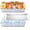 Silver, variant on 16" x 9'' Chilled Serving Tray for Parties with Compartments Rectangle Serving Dish Ice Charcuterie Party Platter for Shrimp Fruit Seafood Vegetable Appetizer