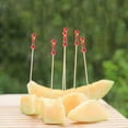 thumbnail image 3 of Cocktail Picks, Wooden Toothpicks Cocktail Sticks, Handmade Sticks Appetizer Toothpicks for Party AppetizersStyle 1, 3 of 6