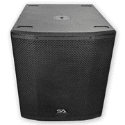 Powered 18 Inch PA/DJ Subwoofer Cabinet - Class D Amplifier 800 Watts RMS 1600 Watts Peak