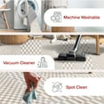 thumbnail image 3 of nuLOOM Nikita Faded Geometric Machine Washable Area Rug, 10' x 14', Beige, 3 of 18