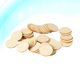 thumbnail image 4 of FELTECHELECTR 100 piezas de círculos de madera para manualidades, círculos de madera sin terminar, rodajas de madera, piezas redondas de madera para manualidades infantiles, dibujo., 4 of 7