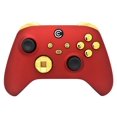 thumbnail image 1 of Custom Controllerzz Designer Series Custom Wireless Controller for Xbox Series X/S, Xbox One, & PC - Multiple Designs Available (Matte Red & Gold Chrome Inserts), 1 of 3