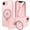 Pink, variant on AVOCASE for iPhone 16 Case,with Magnetic Invisible Stand [Military Drop Protection] [Compatible with MagSafe] Shockproof Translucent Matte Case,Black