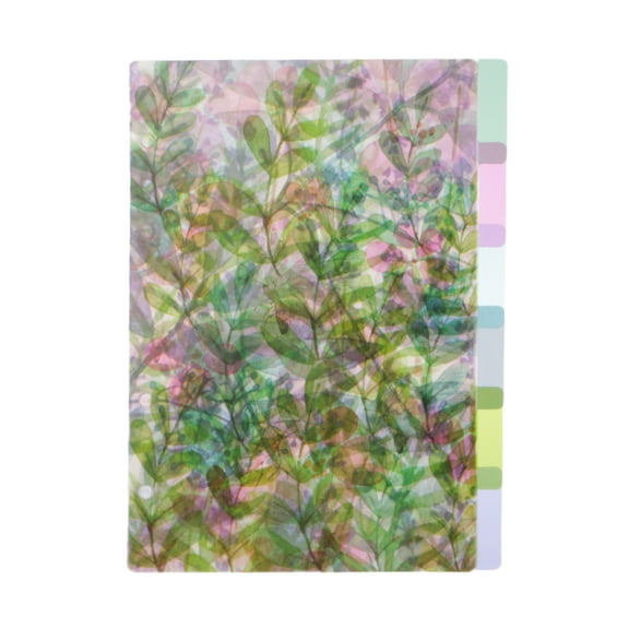 A6 A7 Catoon Clear Divider Index Pages Classified Sorter For 6-Holes Binder