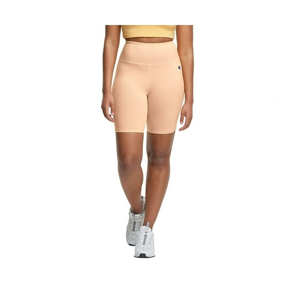 Champion Everyday Bike Womens Active Shorts Size S, Color: Orange/Certain Peach