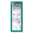 thumbnail image 2 of ArtToFrames 8x23 inch Distressed Aqua Picture Frame, Green Wood Poster Frame (4485), 2 of 8