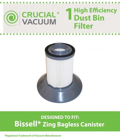 Bissell Zing Dirt Bin Filter, Part # 203-1532