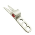 thumbnail image 2 of harmtty Golf Ball Fork Pointed Head Thick Stainless Smooth Surface Anti-deformed Dig Golf Pitch Holes Ball Marker Golf Divot Marker Golfs Tool,Silver, 2 of 8