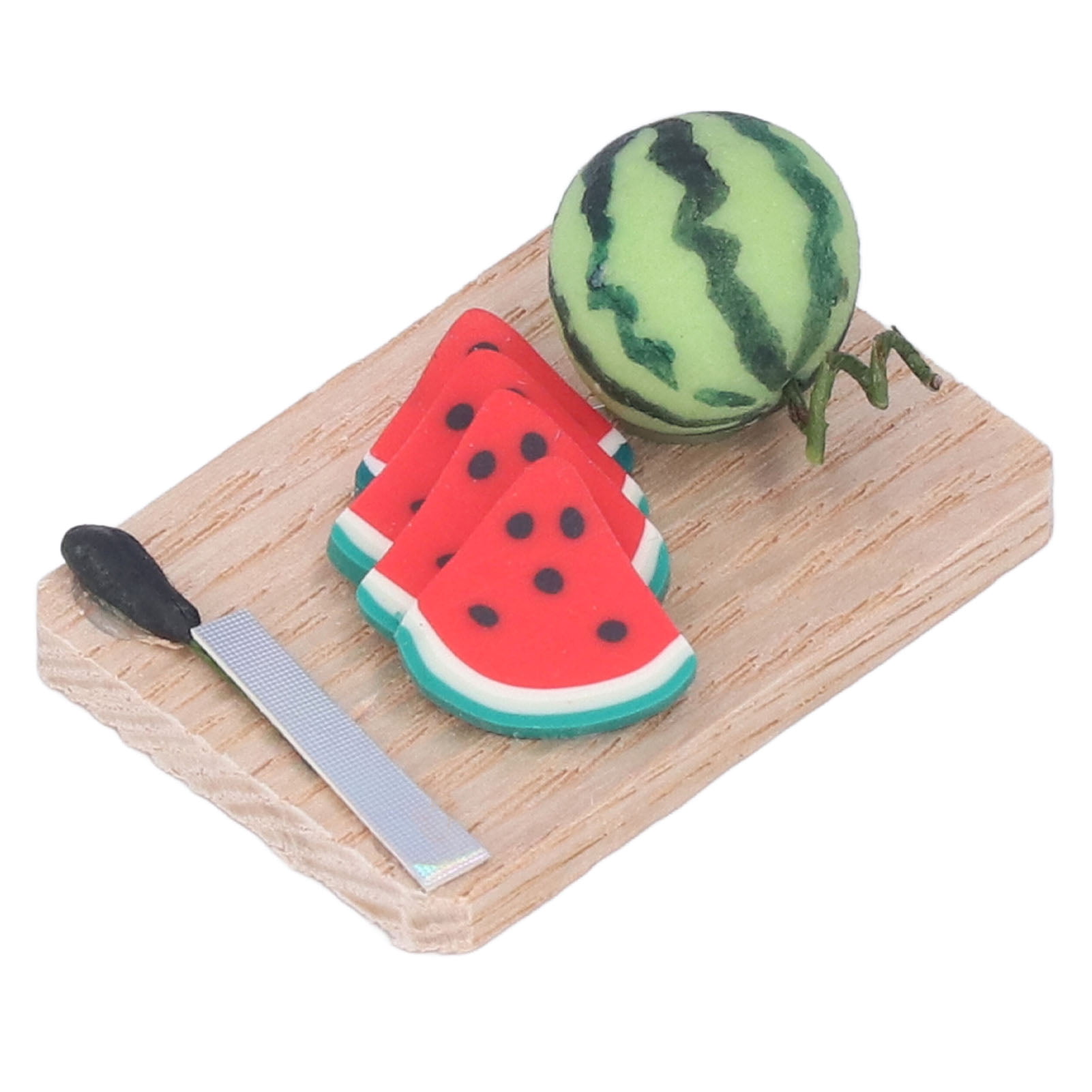 Miniature Watermelon,Miniature Fruit,Dollhouse Fruit,Dollhouse Watermelon,Dollhouse Decoration,Mini Watermelon,Small Watermelon